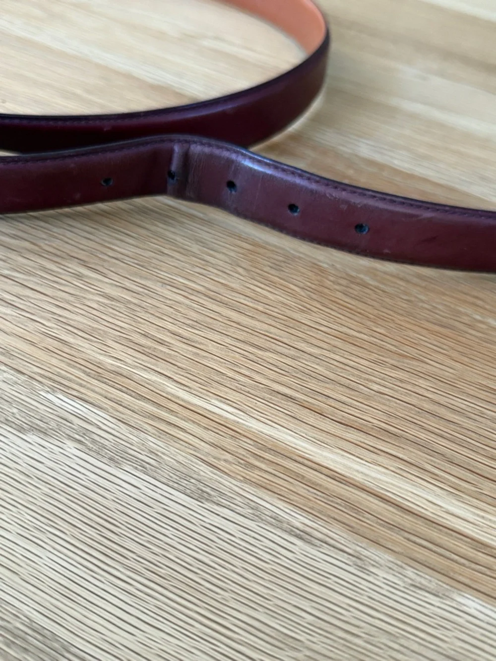 Polo Ralph Lauren Leather Men's Belt - Brown 42” 105cm 1 1/8” wide Brass Buckle